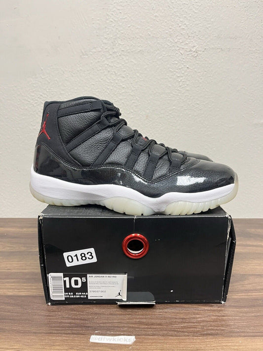 Size 10.5 - 2015 Men’s Jordan 11 Retro 72-10 Ds 378037-002 Brand New A183