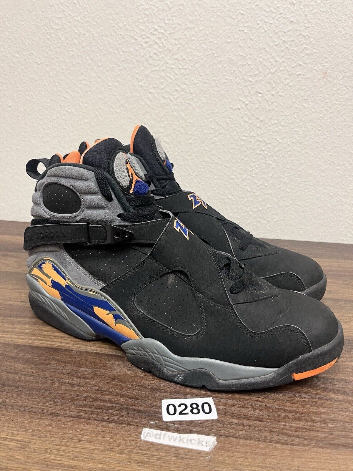 Size 12 - Air Jordan 8 Retro Phoenix Suns 305381-043 S280