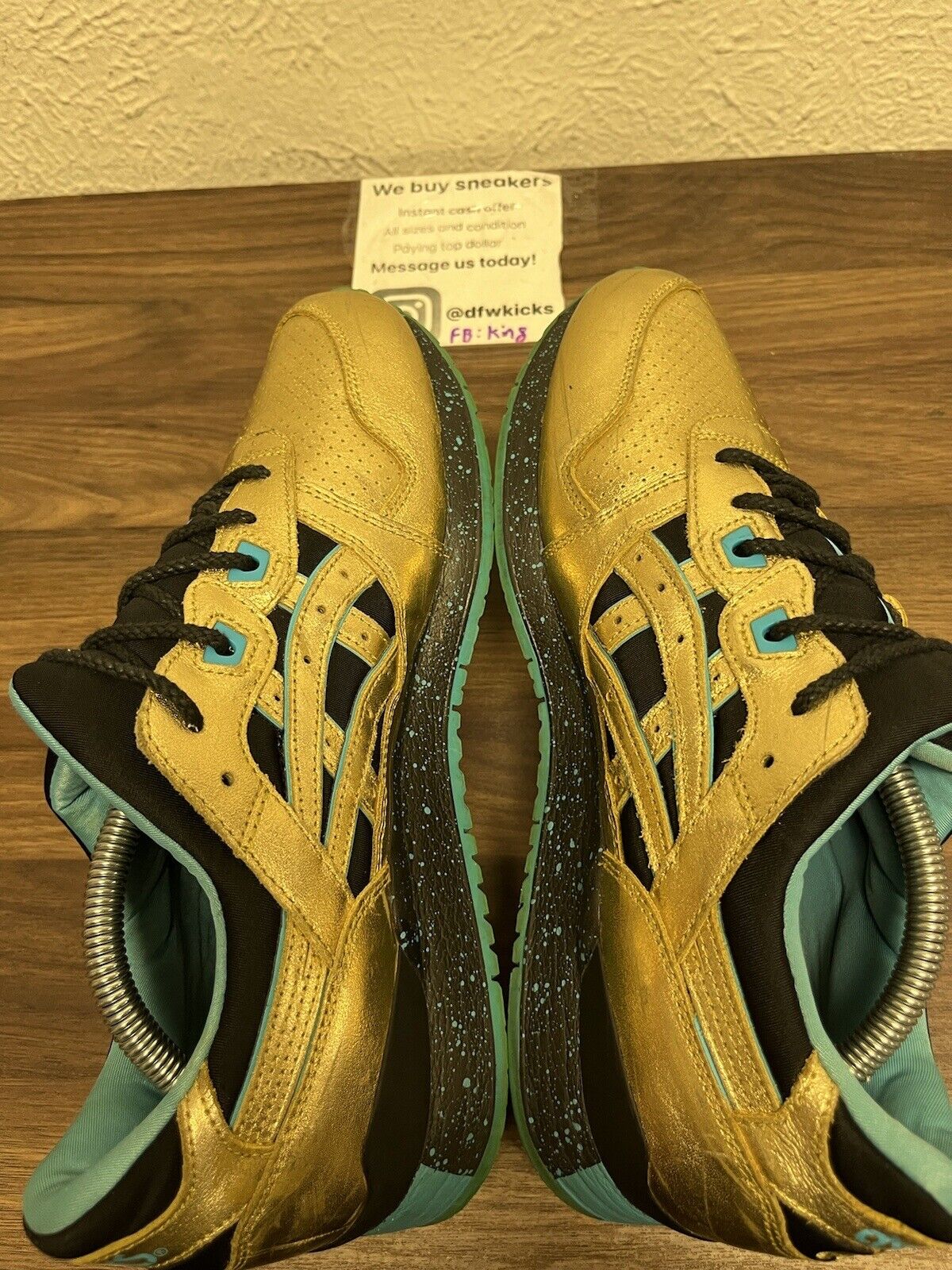 Size 10 - ASICS GEL-Lyte III x Villa x Wale Intercontinental Champion 2016