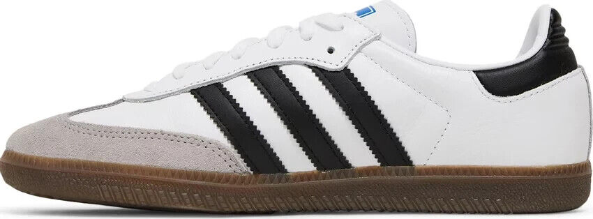 Size 10 - adidas Samba OG Low White Black Gum