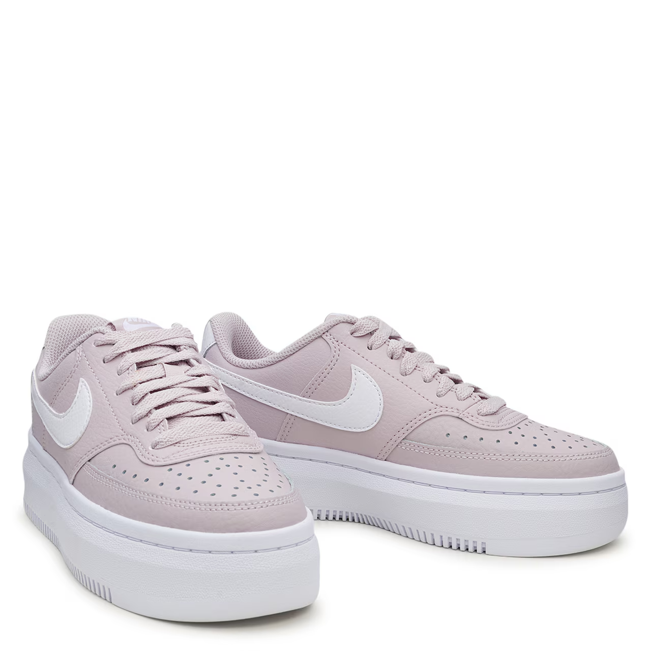 Size 8 Wmns Court Vision Alta 'Platinum Violet'