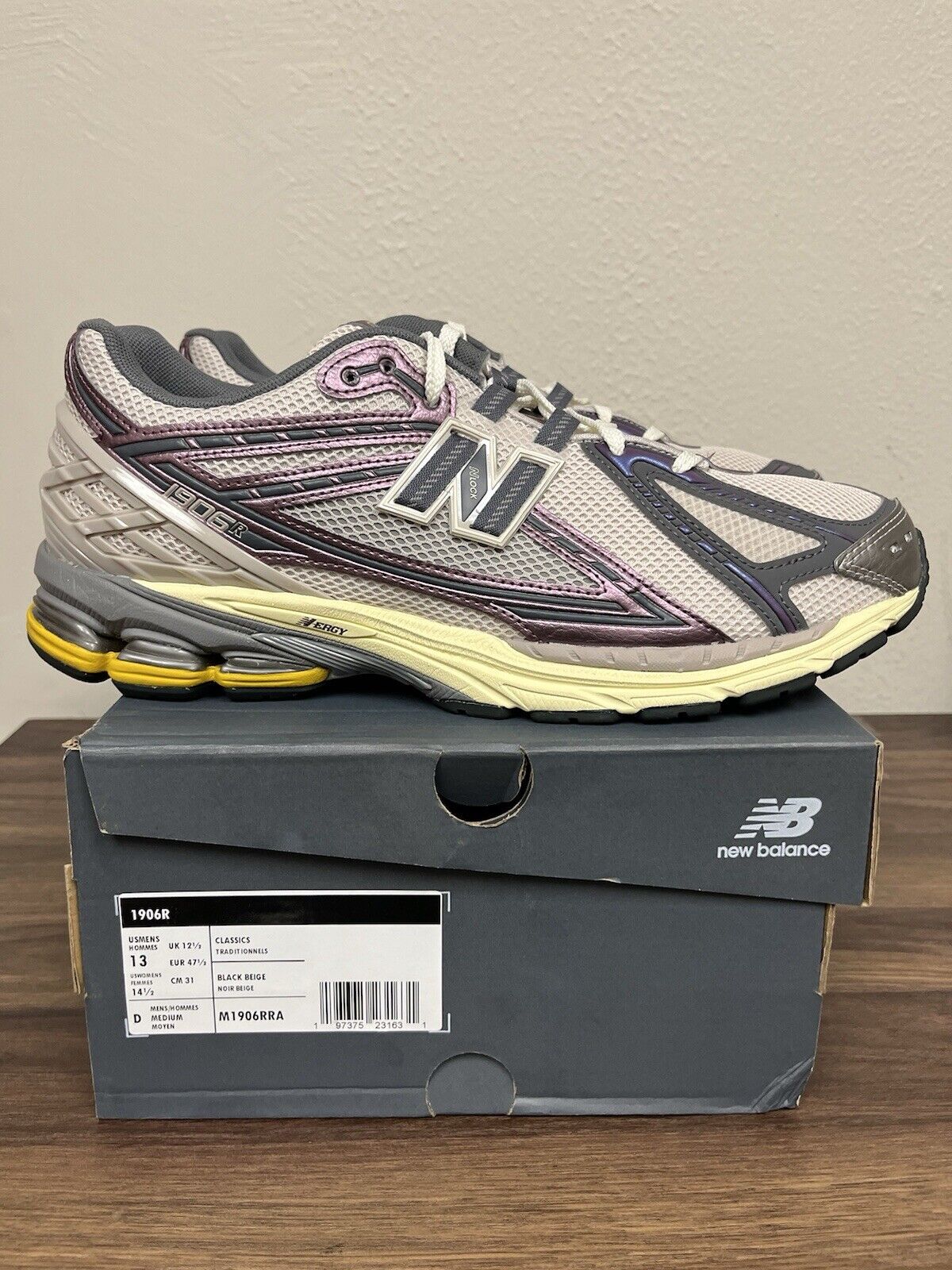 Size 13 - New Balance 1906R Licorice