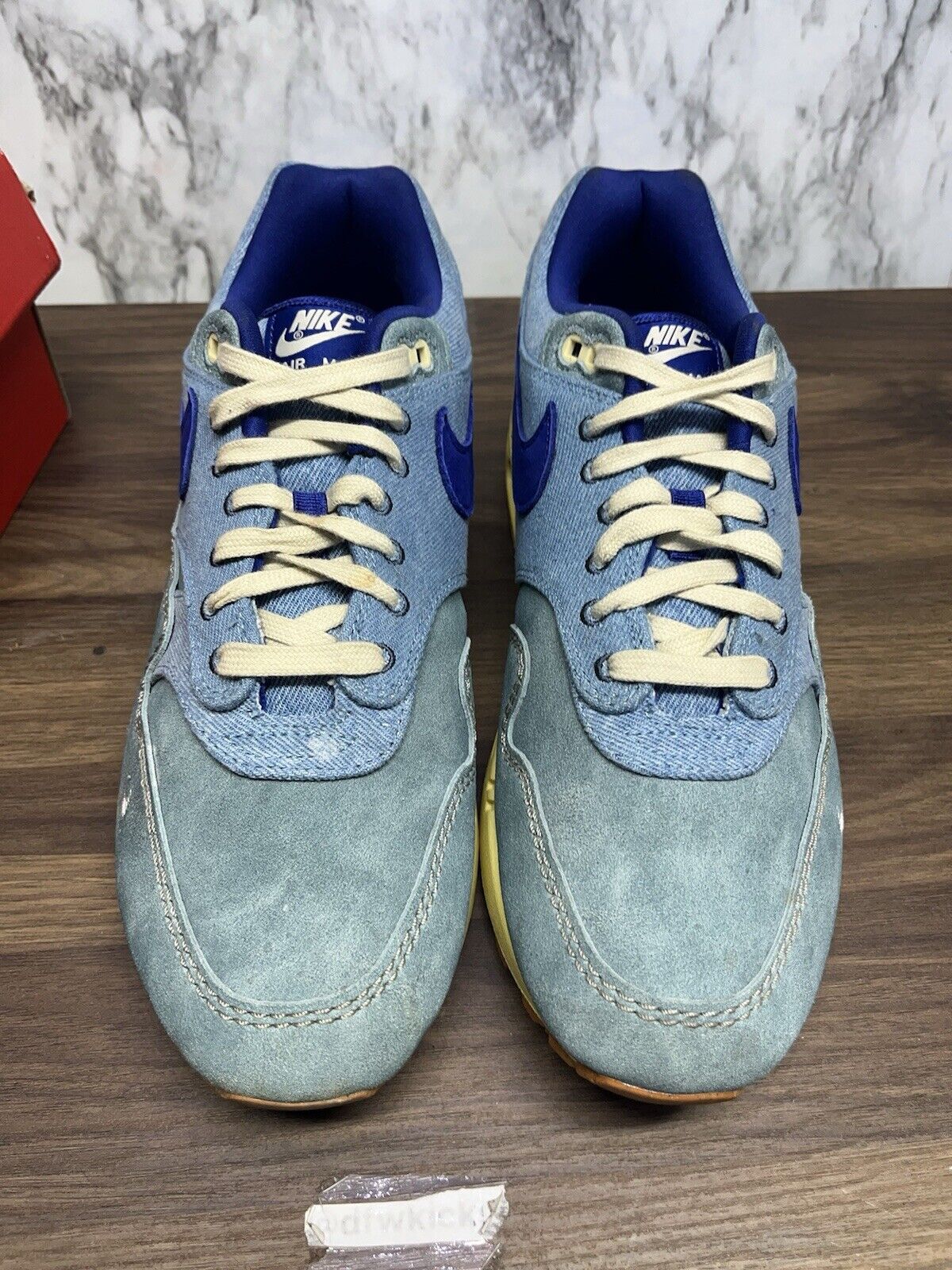 Size 11 - Nike Air Max 1 Premium Dirty Denim 2022 *611