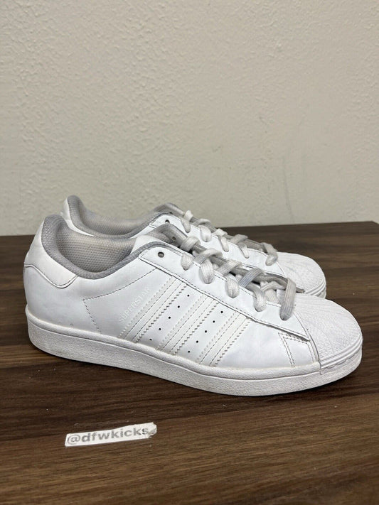 Adidas Womens Superstar FV3285 White Casual Shoes Sneakers Size 7