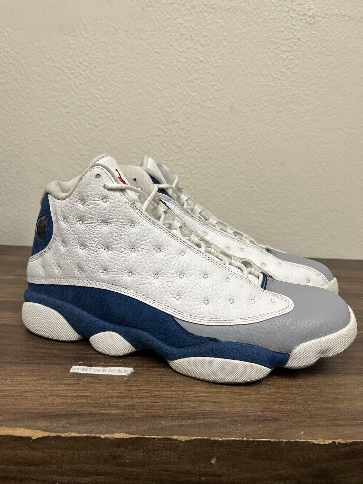 Nike Air Jordan 13 Retro Mid French Blue Size 13 414571-164 13  Blue White A150