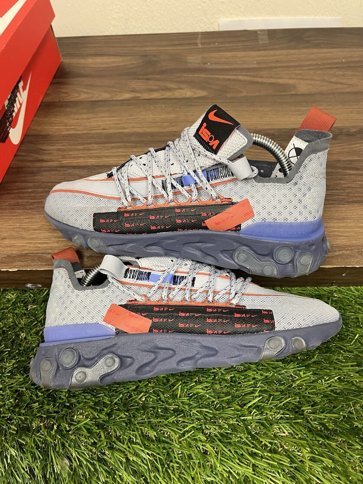 Size 8  - Nike React WR ISPA Wolf Grey