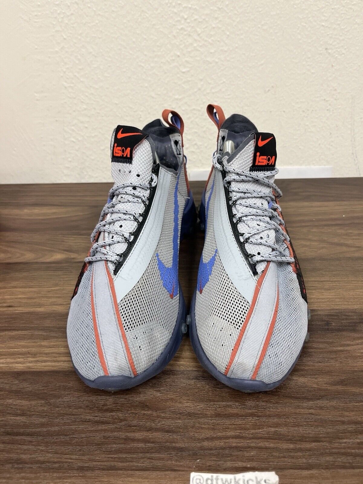 Size 8  - Nike React WR ISPA Wolf Grey