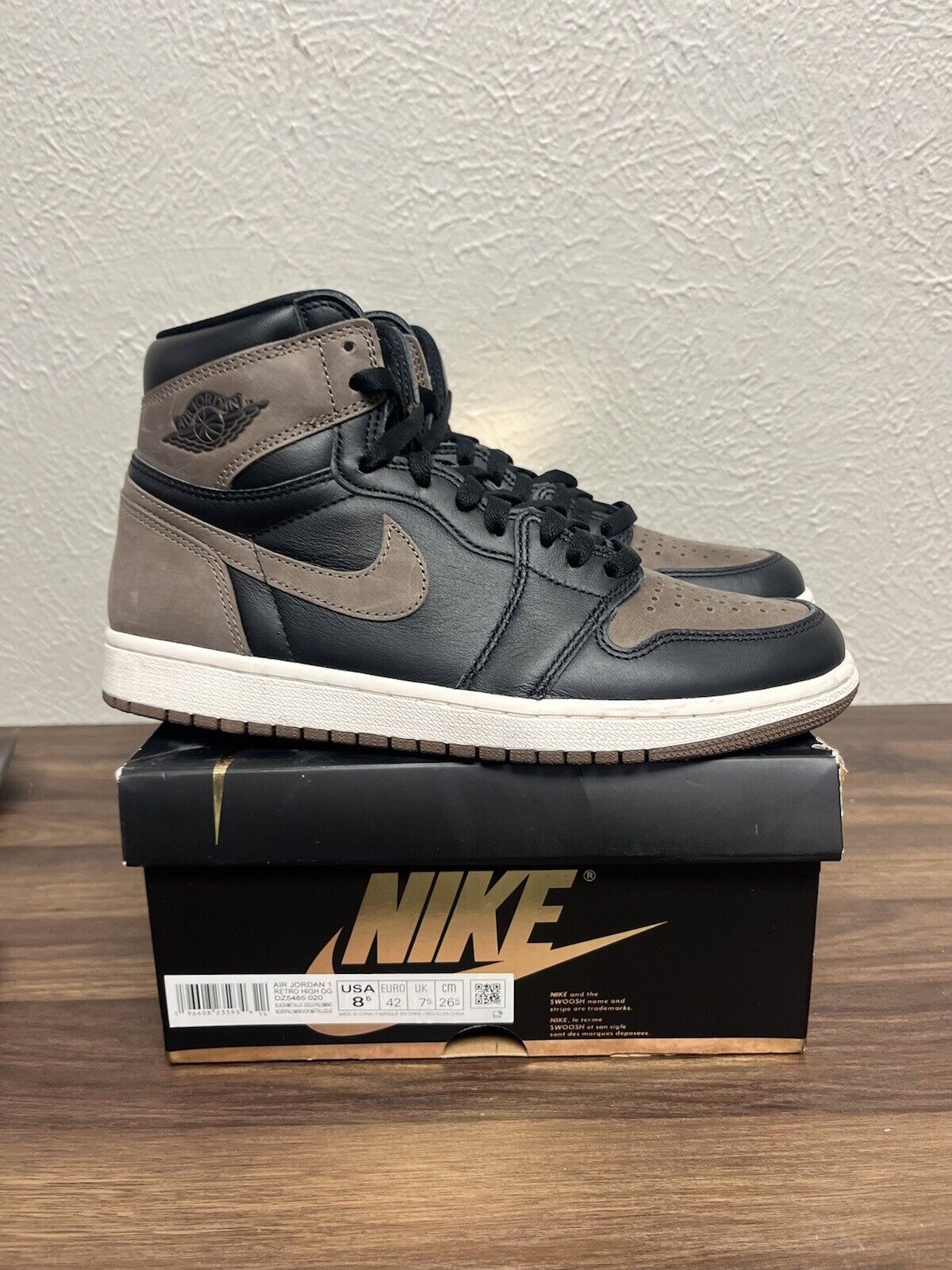 Air Jordan 1 Retro High OG Palomino - Size 8.5 - DZ5485 020