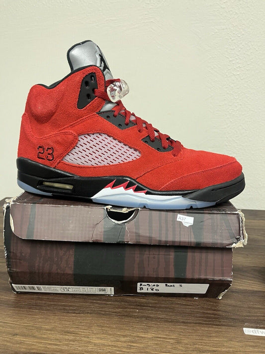 Nike Air Jordan 5 Retro Mid Raging Bull size 13 DD0587-600 OG V Clean A37