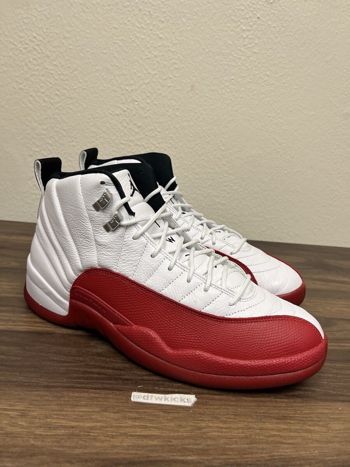 Nike Air Jordan 12 Retro Cherry ‘23 Size 12 CT8013-116 OG Taxi Red Flu Game NICE