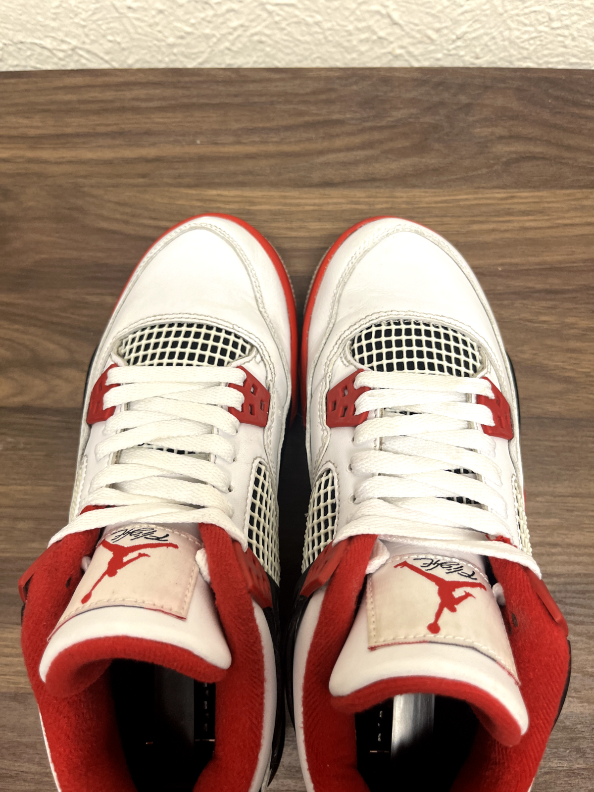 Size 6Y/7.5W - Nike Air Jordan 4 Fire Red GS 2020 - 408452-160