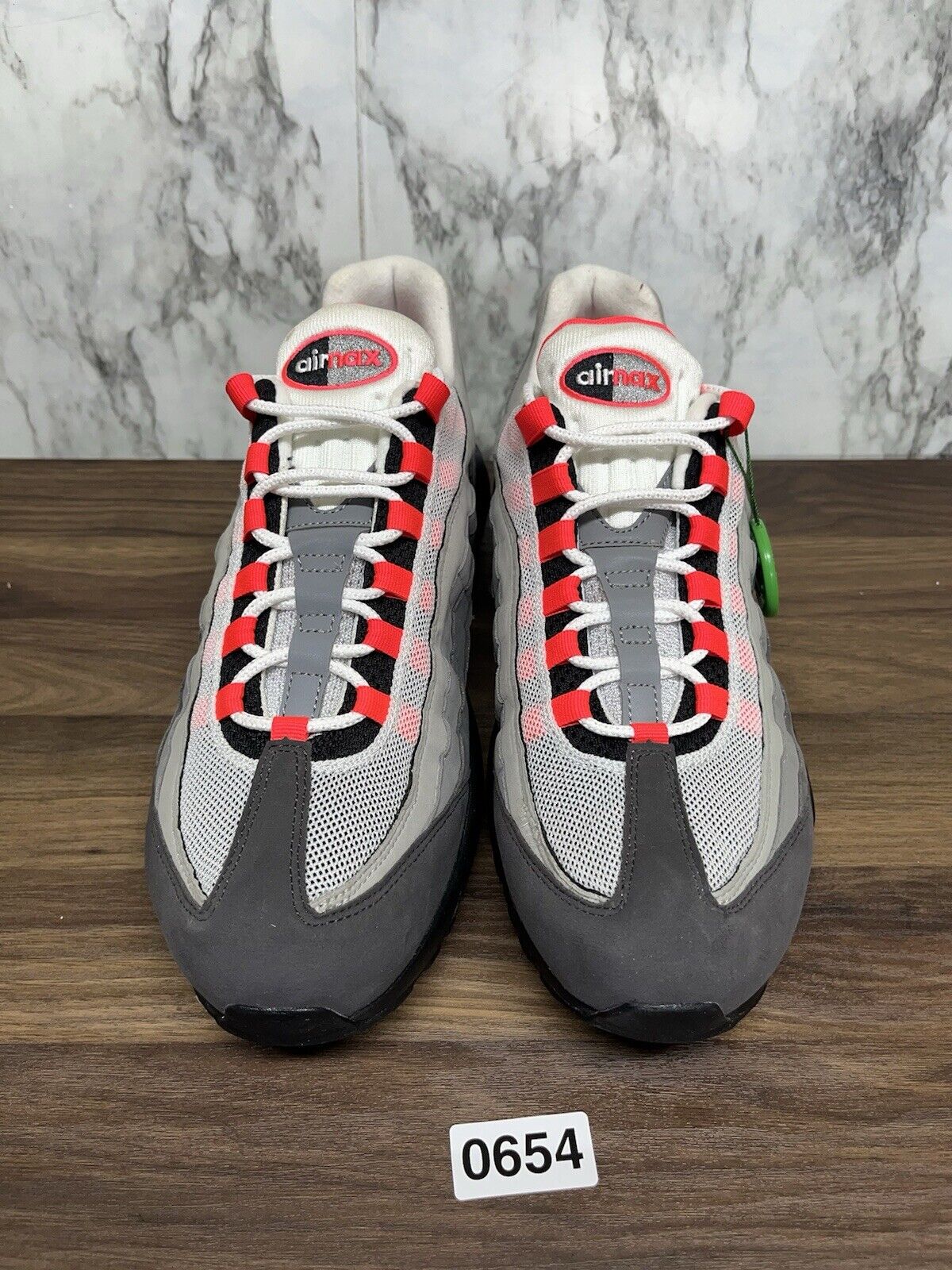 Size 12 - Nike Air Max 95 OG Solar Red 654