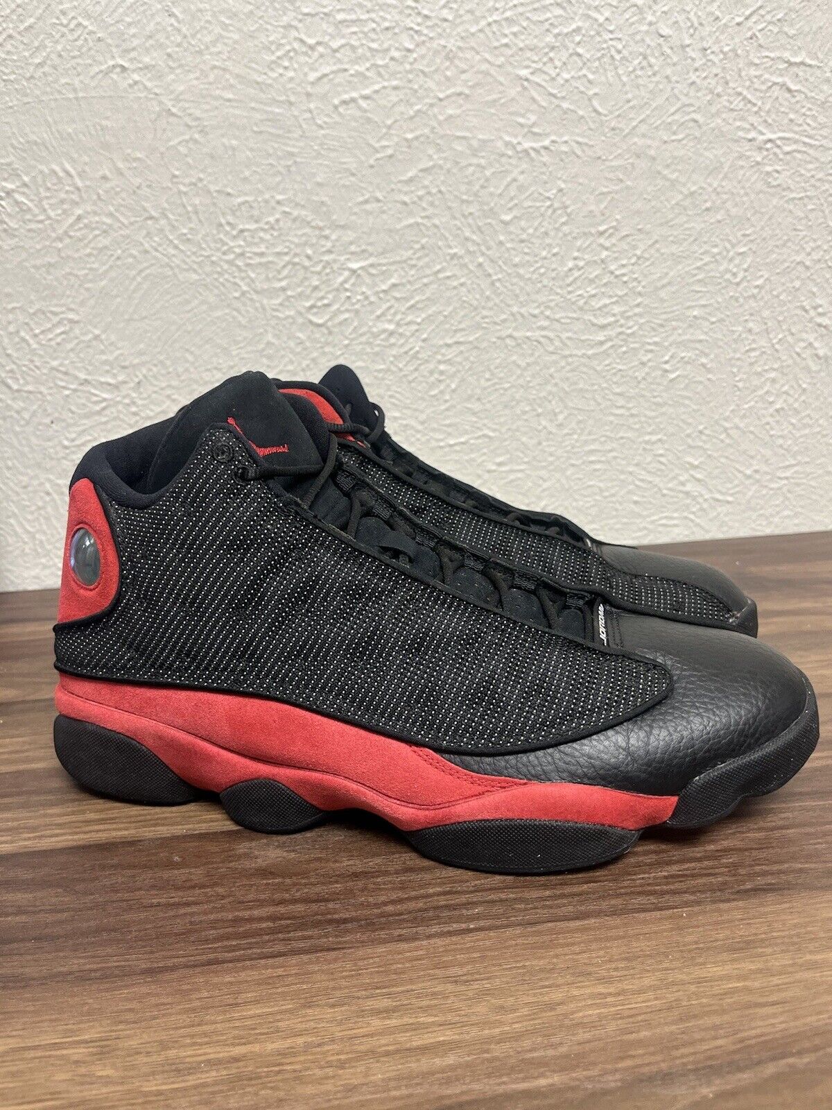 Size 13 Nike Air Jordan 13 Retro Bred 2017 414571-004 OG XIII Mens Shoes