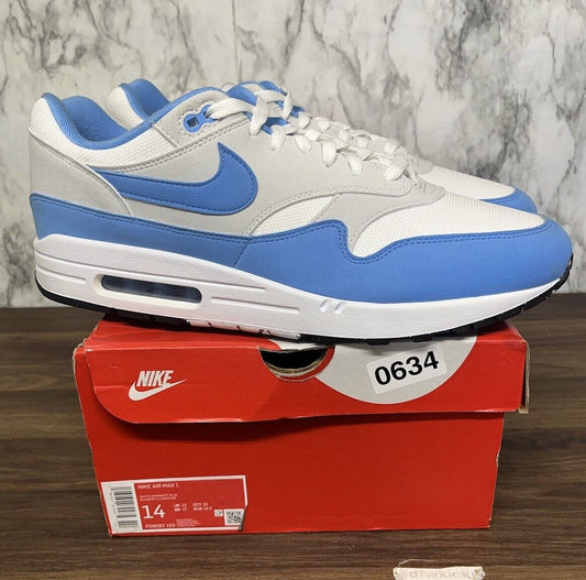 Size 14 - Nike Air Max 1 University Blue  *634