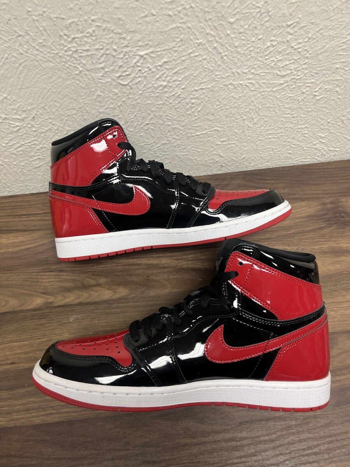 Size 10 - Jordan 1 Retro OG High Patent Bred