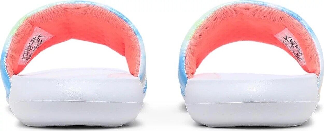 Nike Victori One Tie Dye Print Slide White Sandals CN9676 101 Womens Size 6