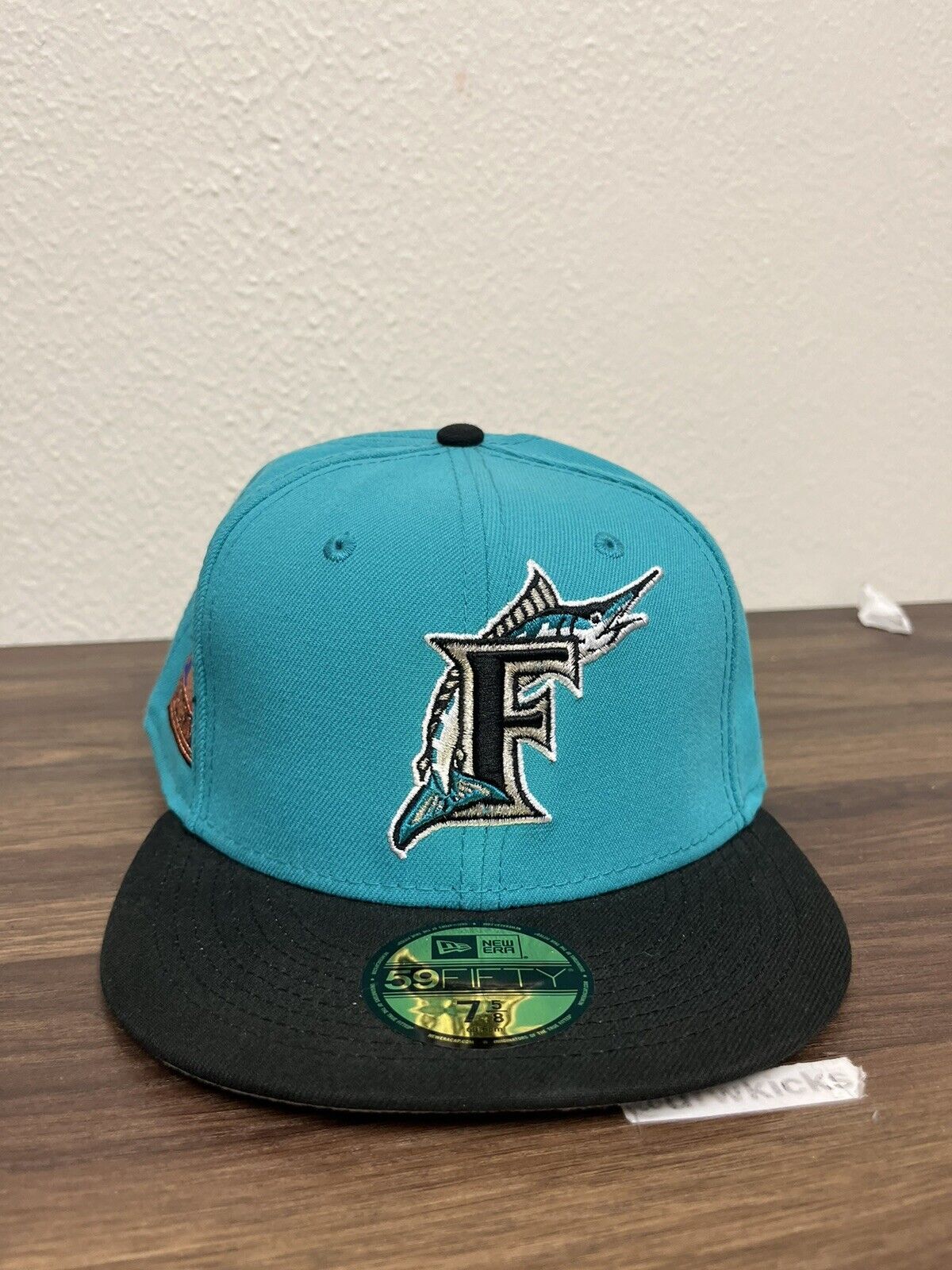 New Era Florida Marlins 125th Anniversary MLB Fitted Cap Hat Size 8