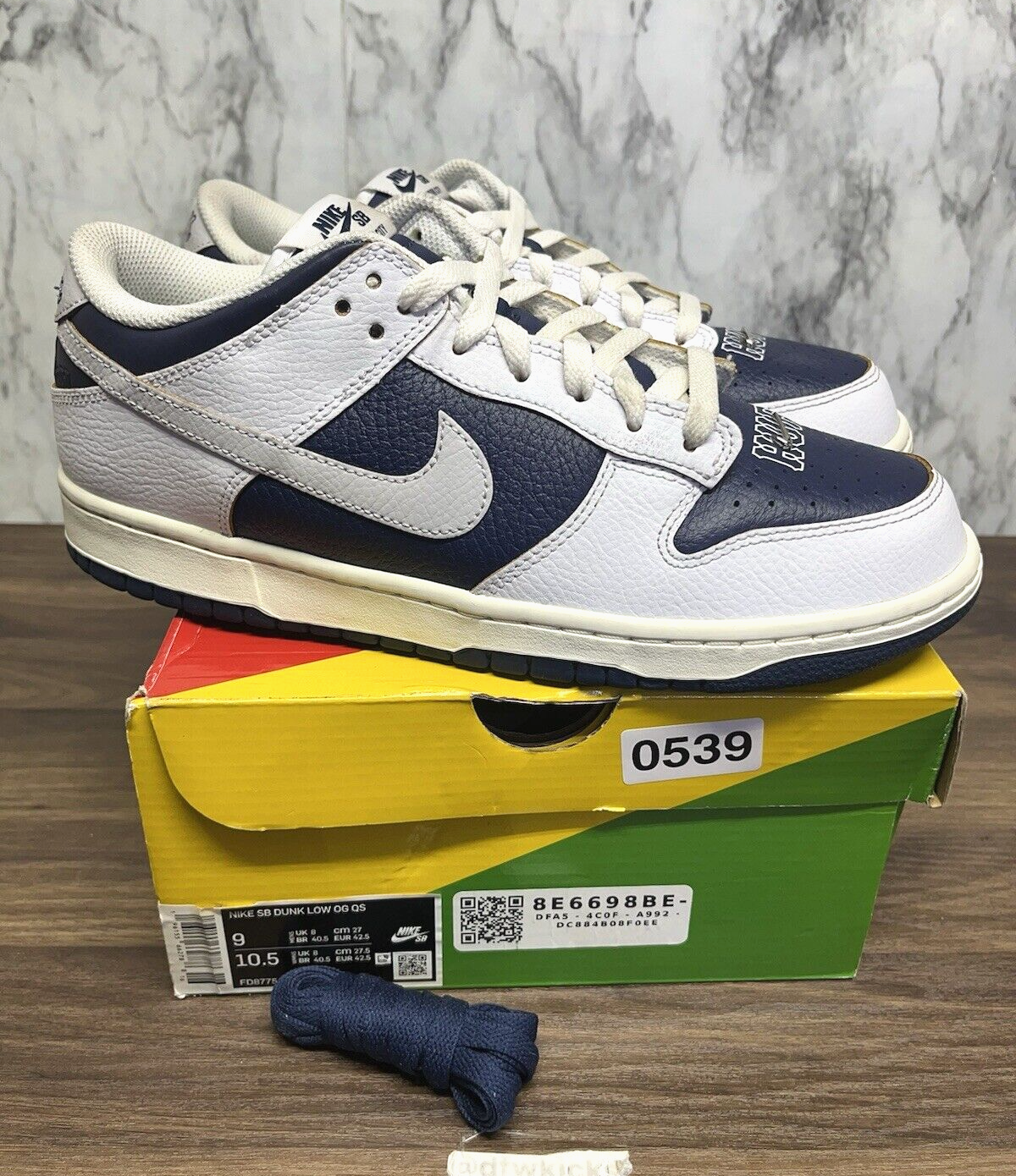 Size 9 - Nike HUF x Dunk SB Low New York *539