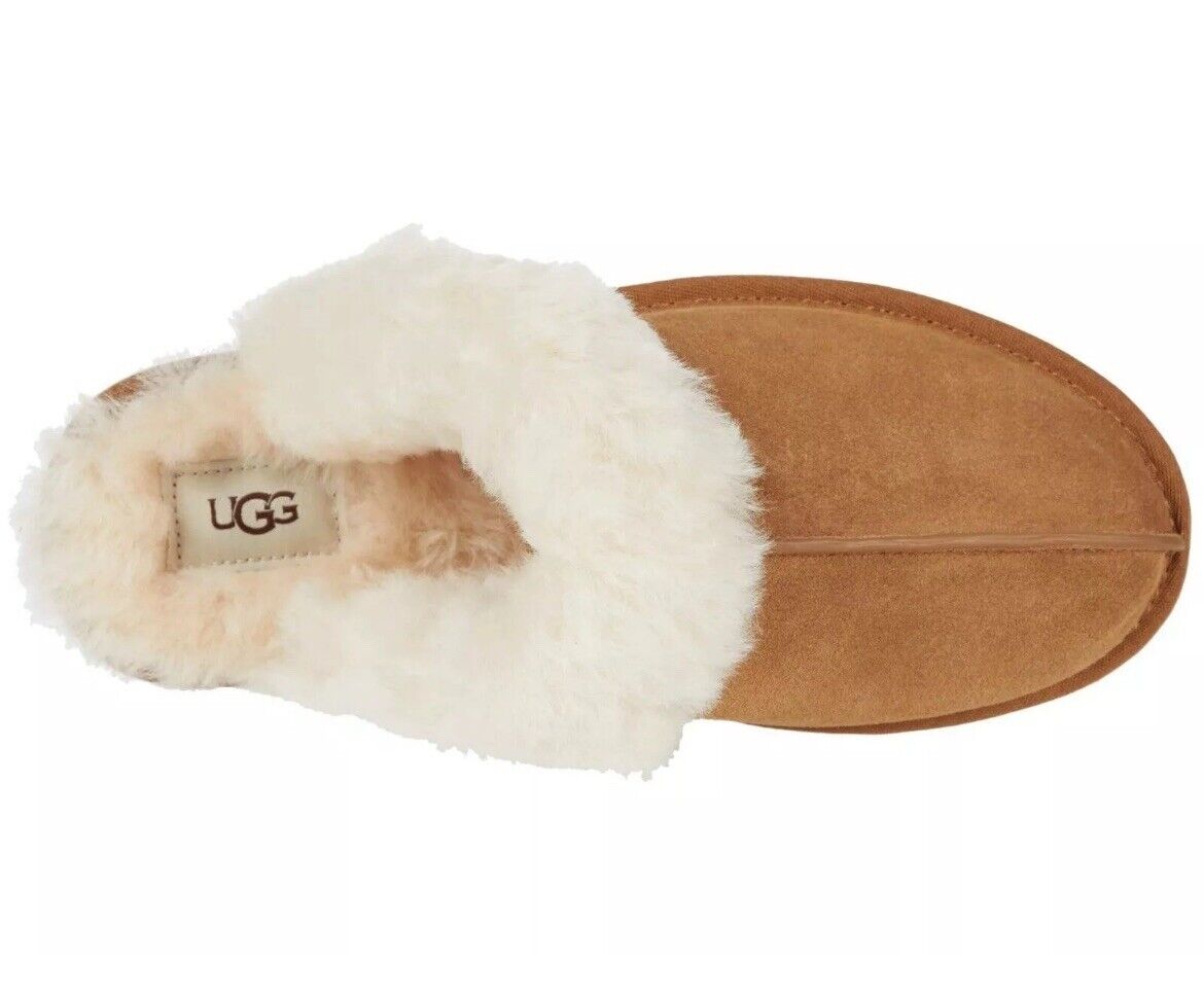 UGG W Scuffette II Women's Slippers - Chestnut, Size 11  US womens