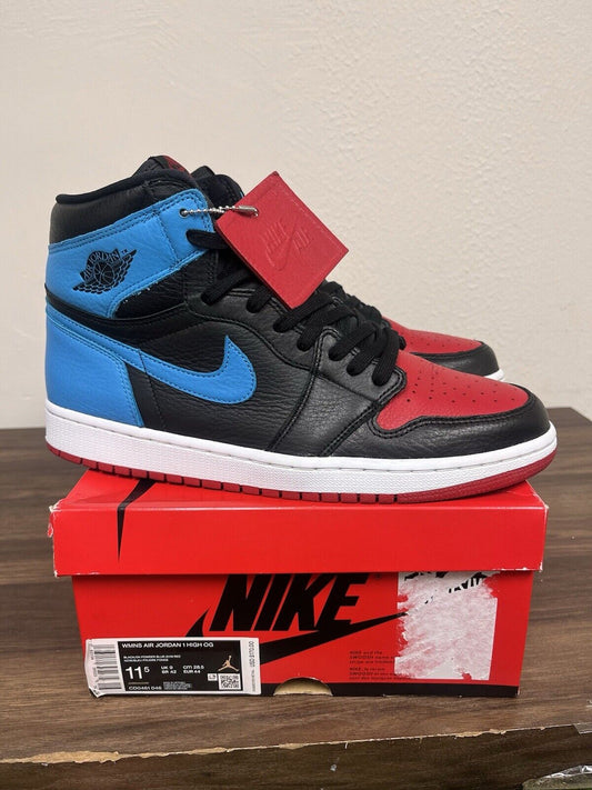 Size 11 - Jordan 1 High OG UNC To Chicago 2020 Blue Red Black White (CD0461-046)