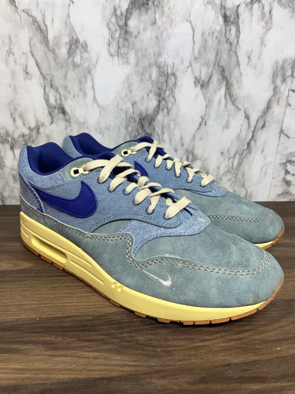 Size 11 - Nike Air Max 1 Premium Dirty Denim 2022 *611