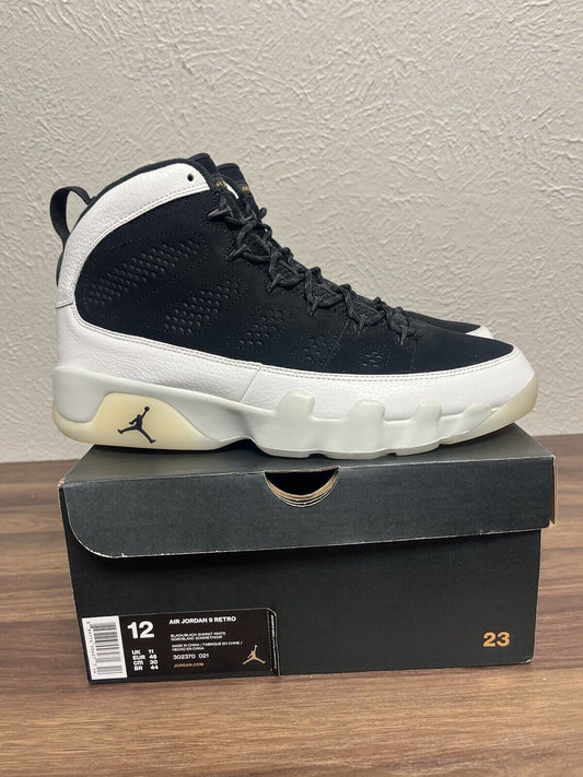 Size 12 - Air Jordan 9 Retro City of Flight Black White 2018 DS