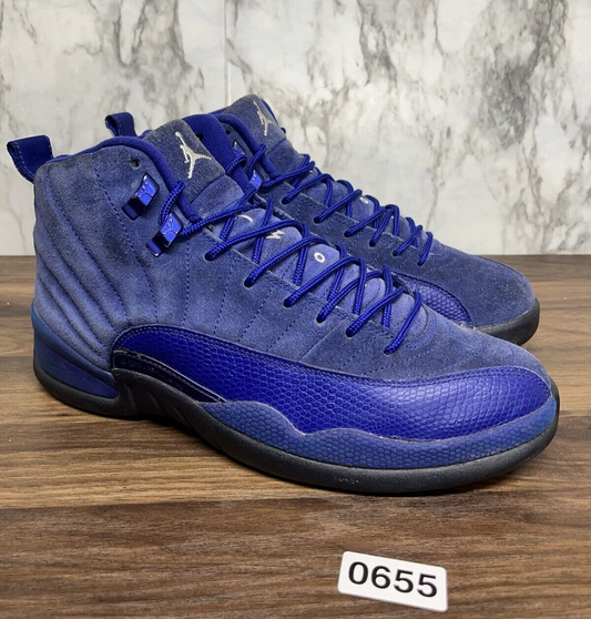 Size 9 - Air Jordan 12 Retro Deep Royal 655