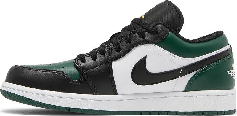 Jordan 1 Low Green Toe (2021) Size 11, 553558-371, Deadstock