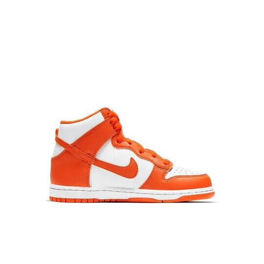 Nike Youth Dunk High Syracuse 2021 PS Sneakers Orange/White Size 12C DD2314-100