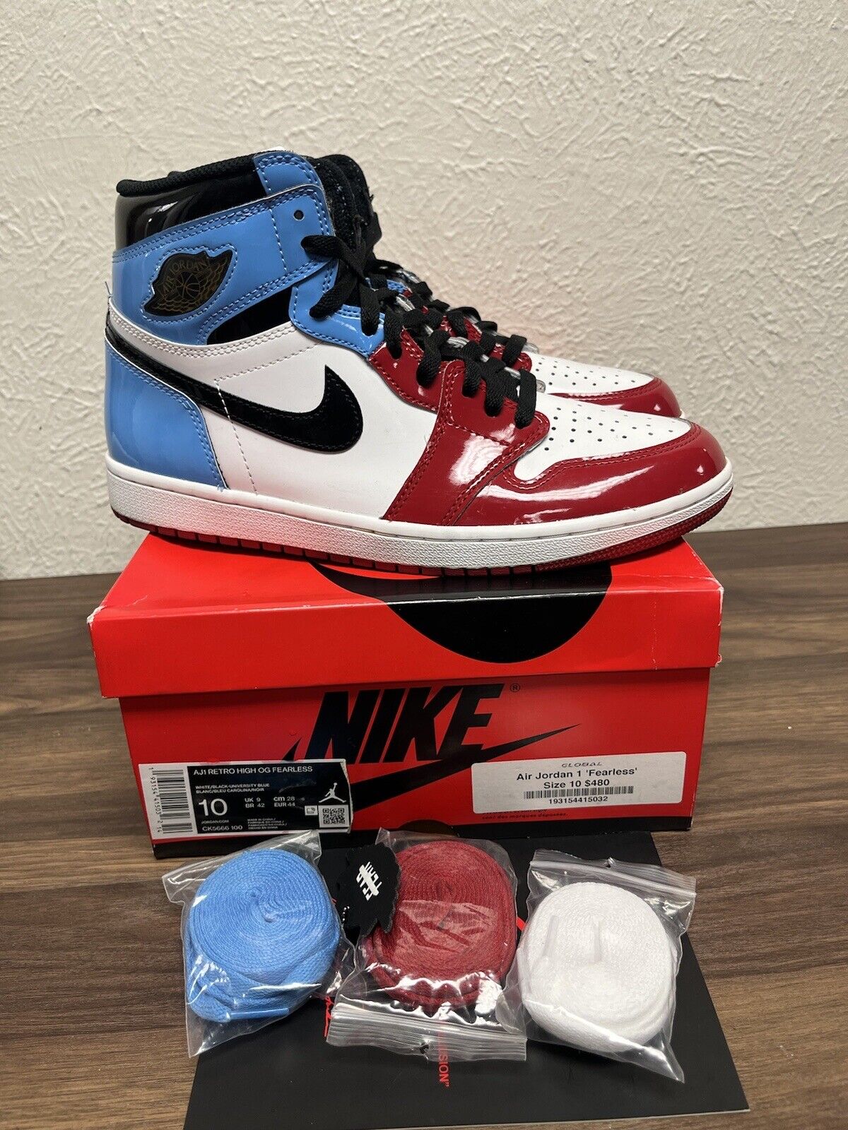 Size 10 - Jordan 1 Retro OG High Fearless