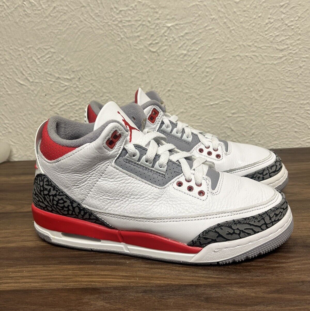 Air Jordan 3 Retro GS Fire Red Size 7Y 2022 DM0967-160 Ships Fast