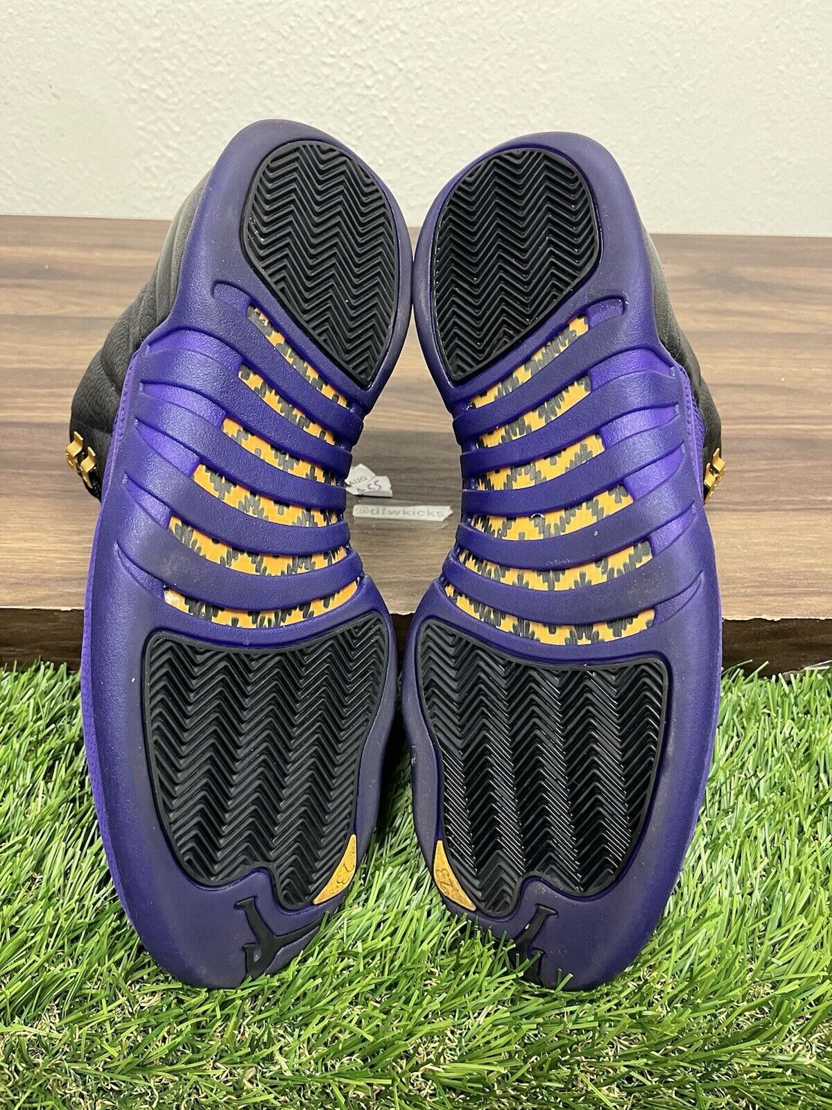 Size 12 - Jordan 12 Retro Field Purple Black Gold Leather CT8013-057 NO 📦 BOX