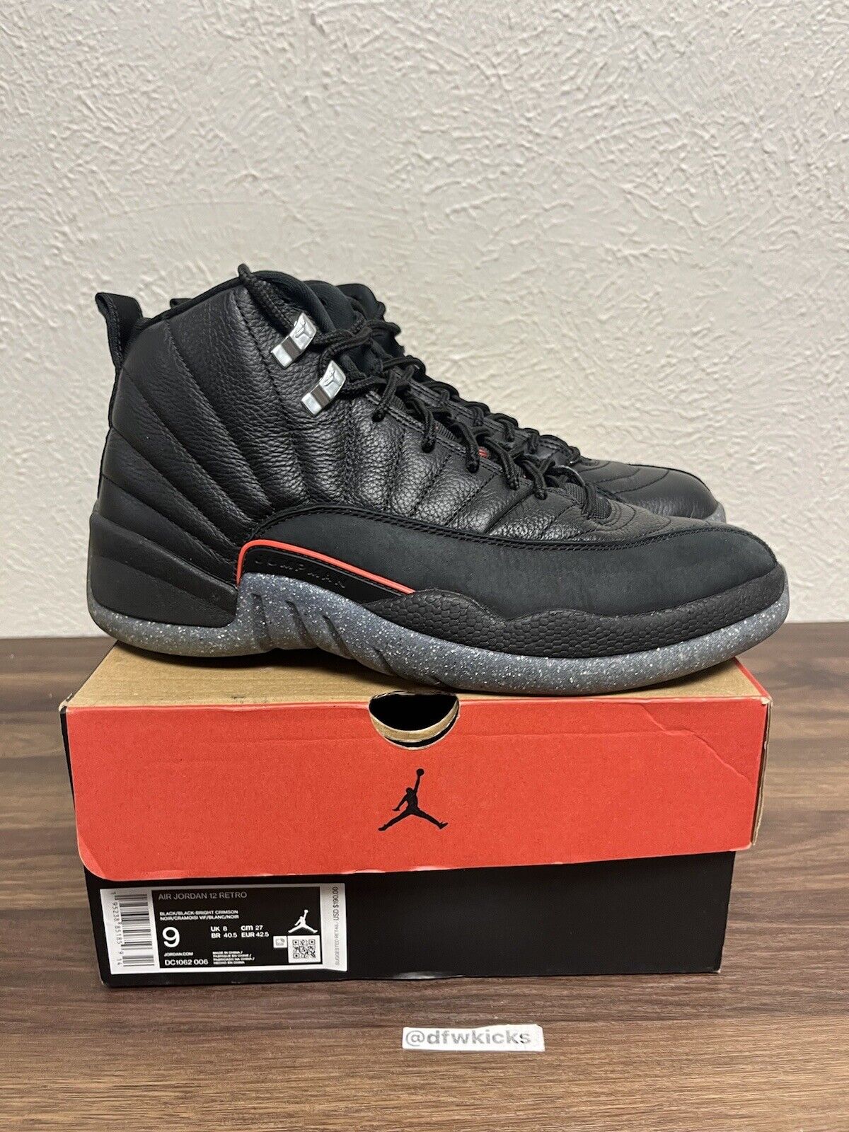 Jordan 12 Retro Utility DC1062-006 Size 9 NIB