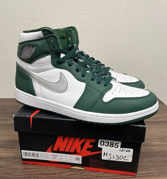 Size 10.5 - Jordan 1 Retro OG High Gorge Green *385  Mocha Royal Bred