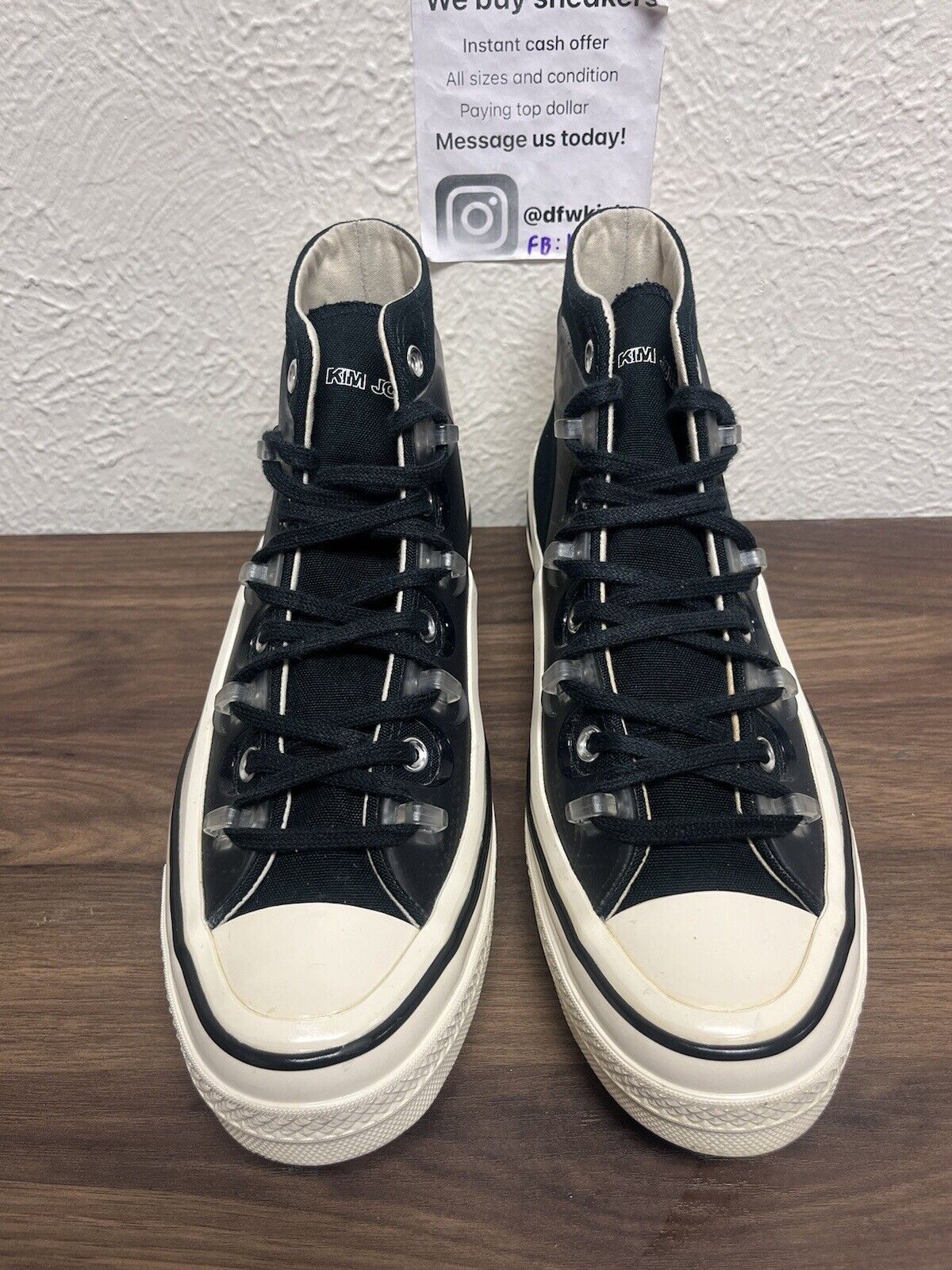 Converse Chuck 70 x Kim Jones Utility Hi Storm Wind/Egret/Black Mens Size 10 New