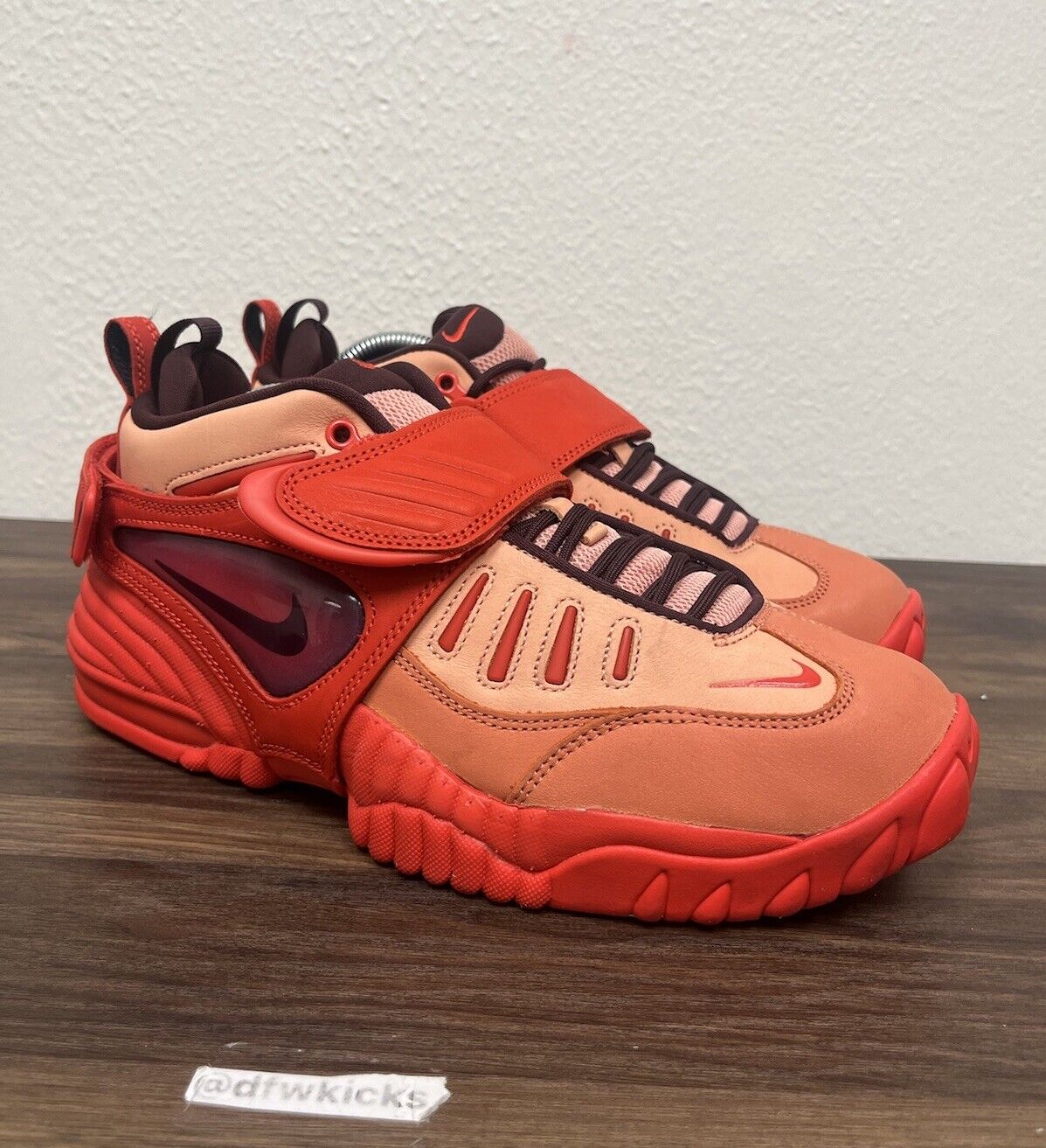 Size 8.5 - Nike AMBUSH x Air Adjust Force Light Madder Root