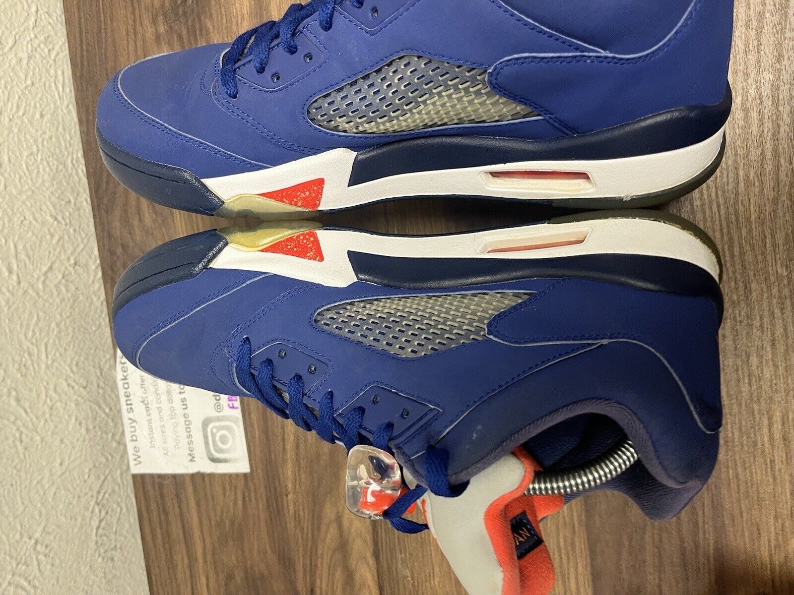 Air Jordan 5 Retro Low Knicks Pre Owned Mens Size 12 Doner Separation