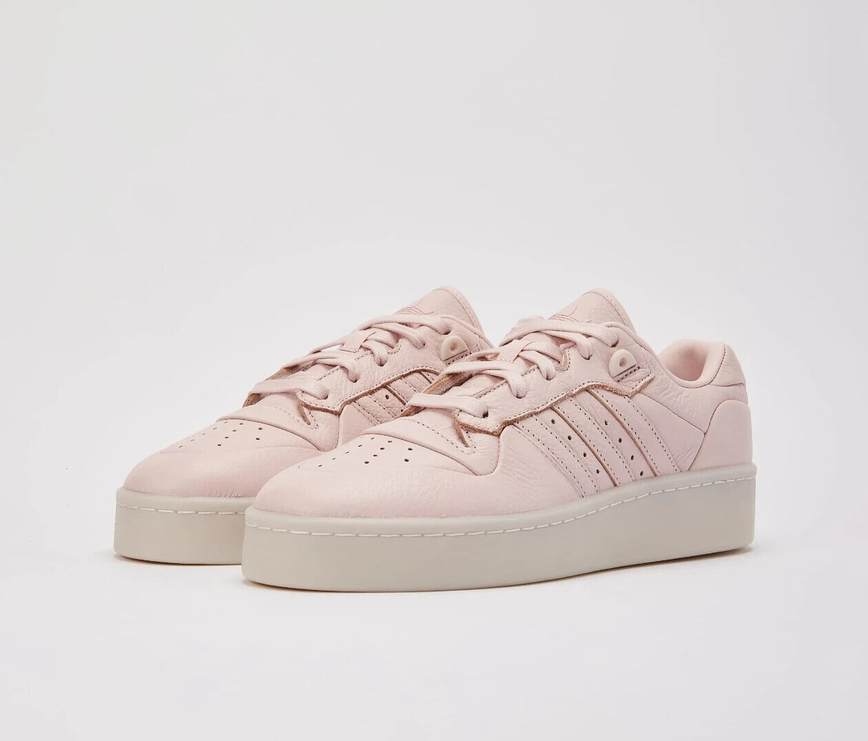 Size 10 - adidas Rivalry Lux Low Sandy Pink