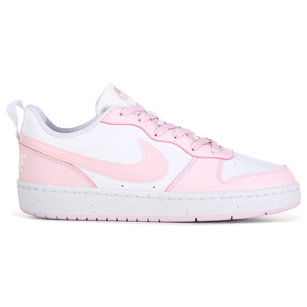 Nike Court Borough Low Recraft Boys DV5456-105 (White/Pink Foam), Size 6y