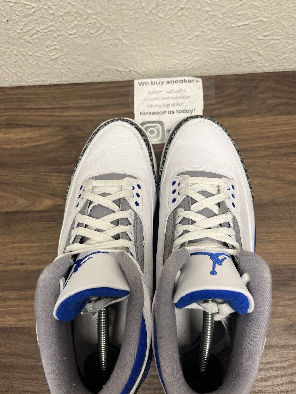 Size 11 - Jordan 3 Retro Mid Racer Blue