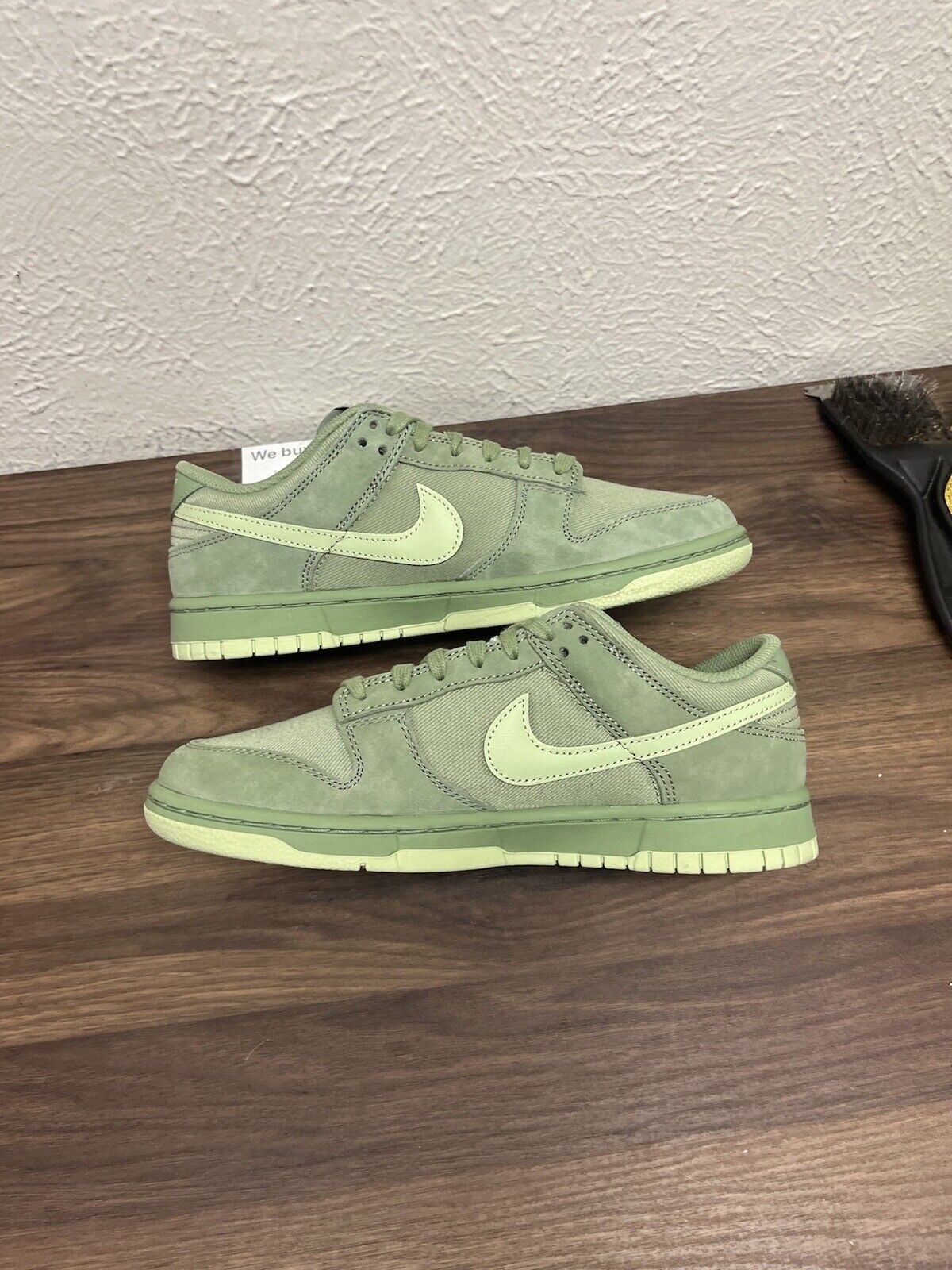 Nike Dunk Low Shoes PRM Oil Green Olive Aura Pistachio FB8895-300 Men's NEW