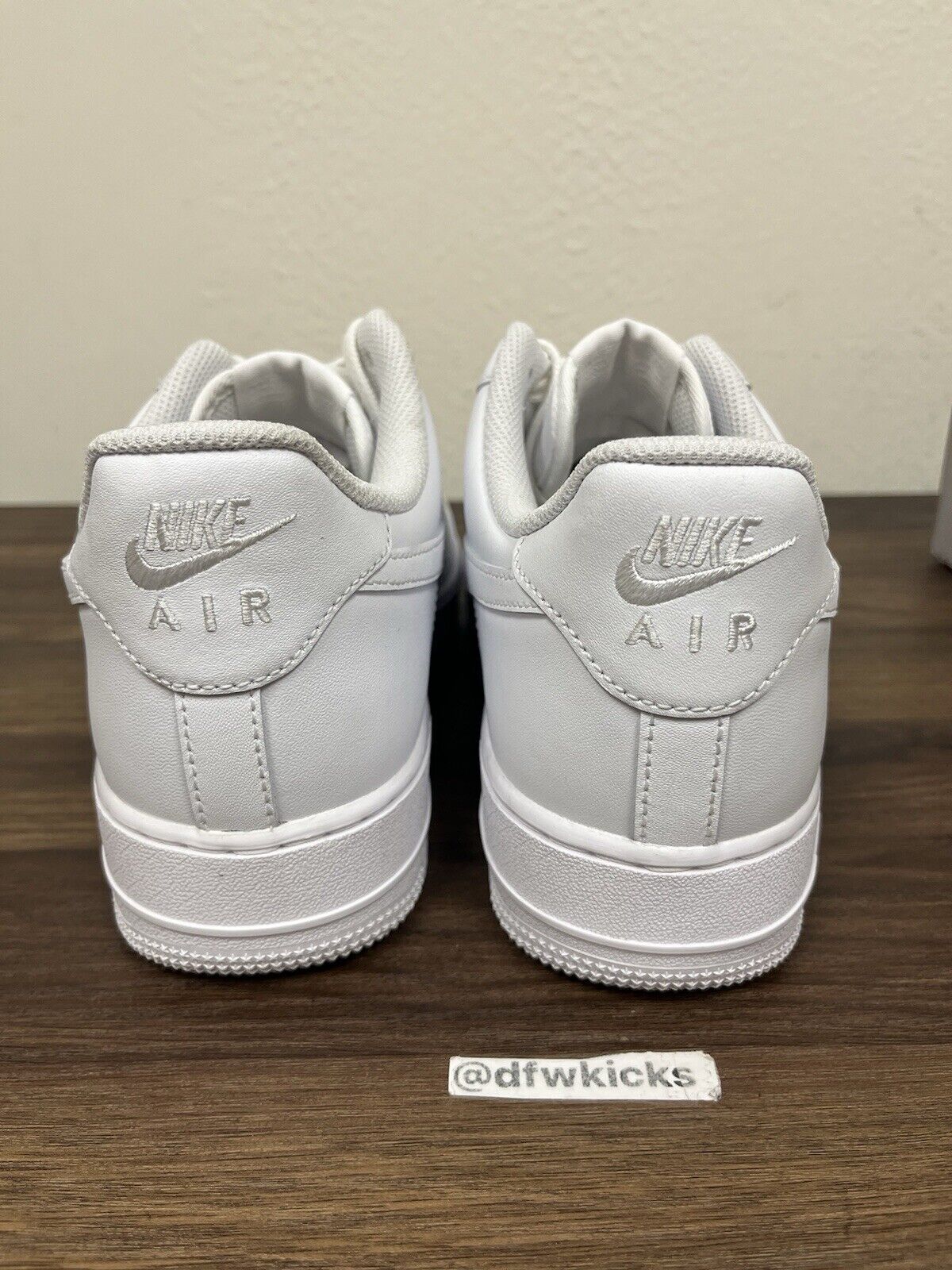 Size 10 - Nike Air Force 1 '07 Low Triple White. Left Shoe Amputee Only.