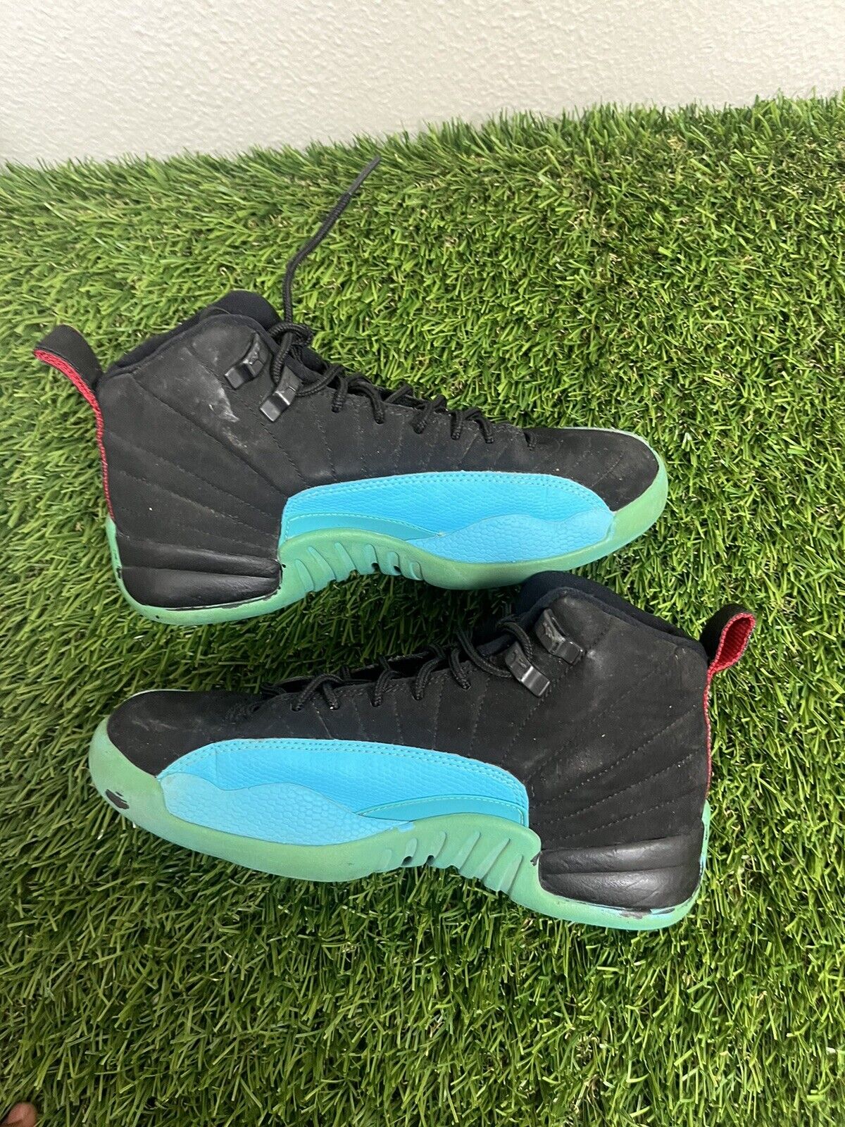 Size 4y - Jordan 12 Retro Mid Gamma Blue