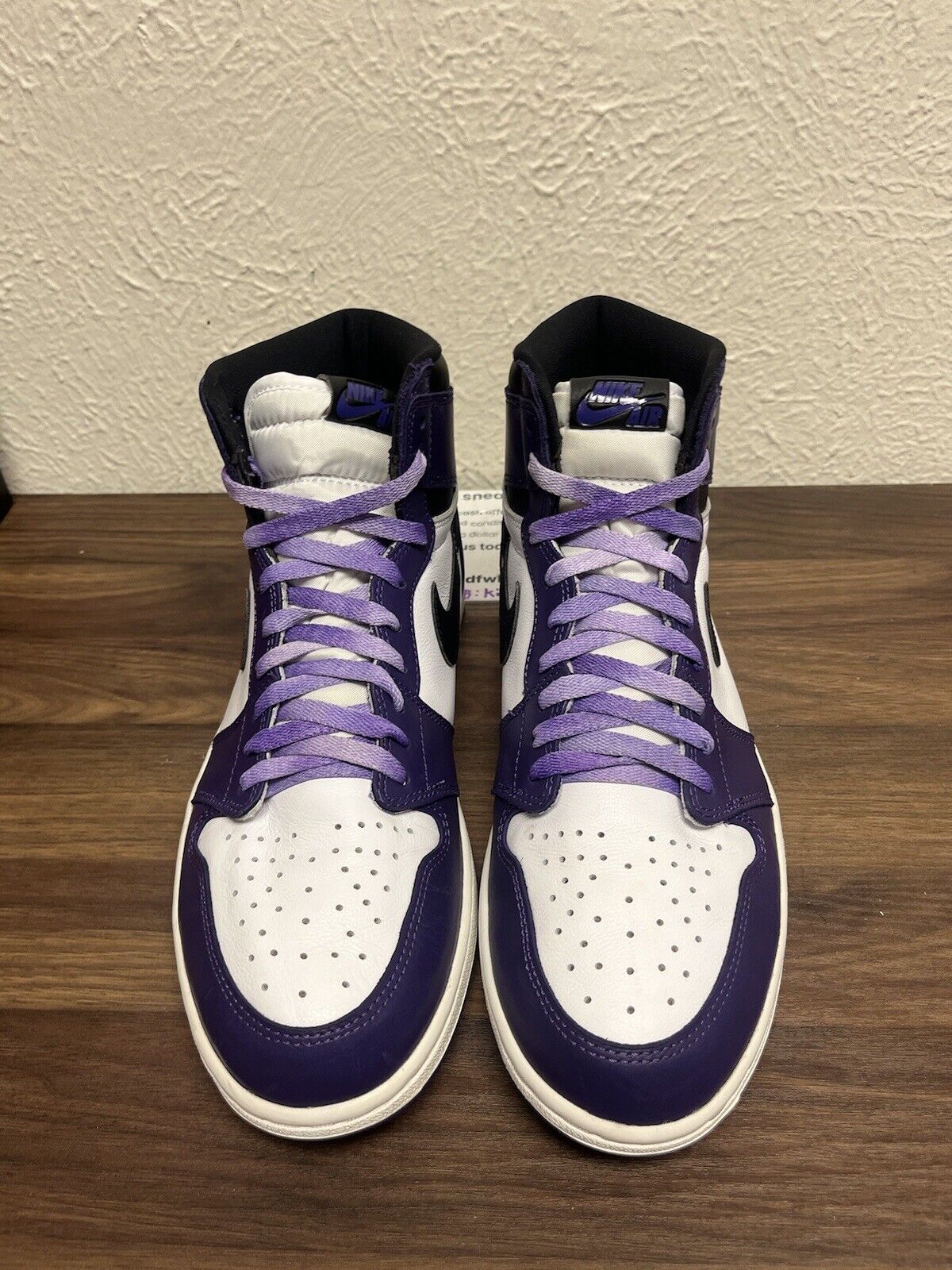 Size 11 - Jordan 1 Retro OG High Court Purple 2.0 - Gently Worn