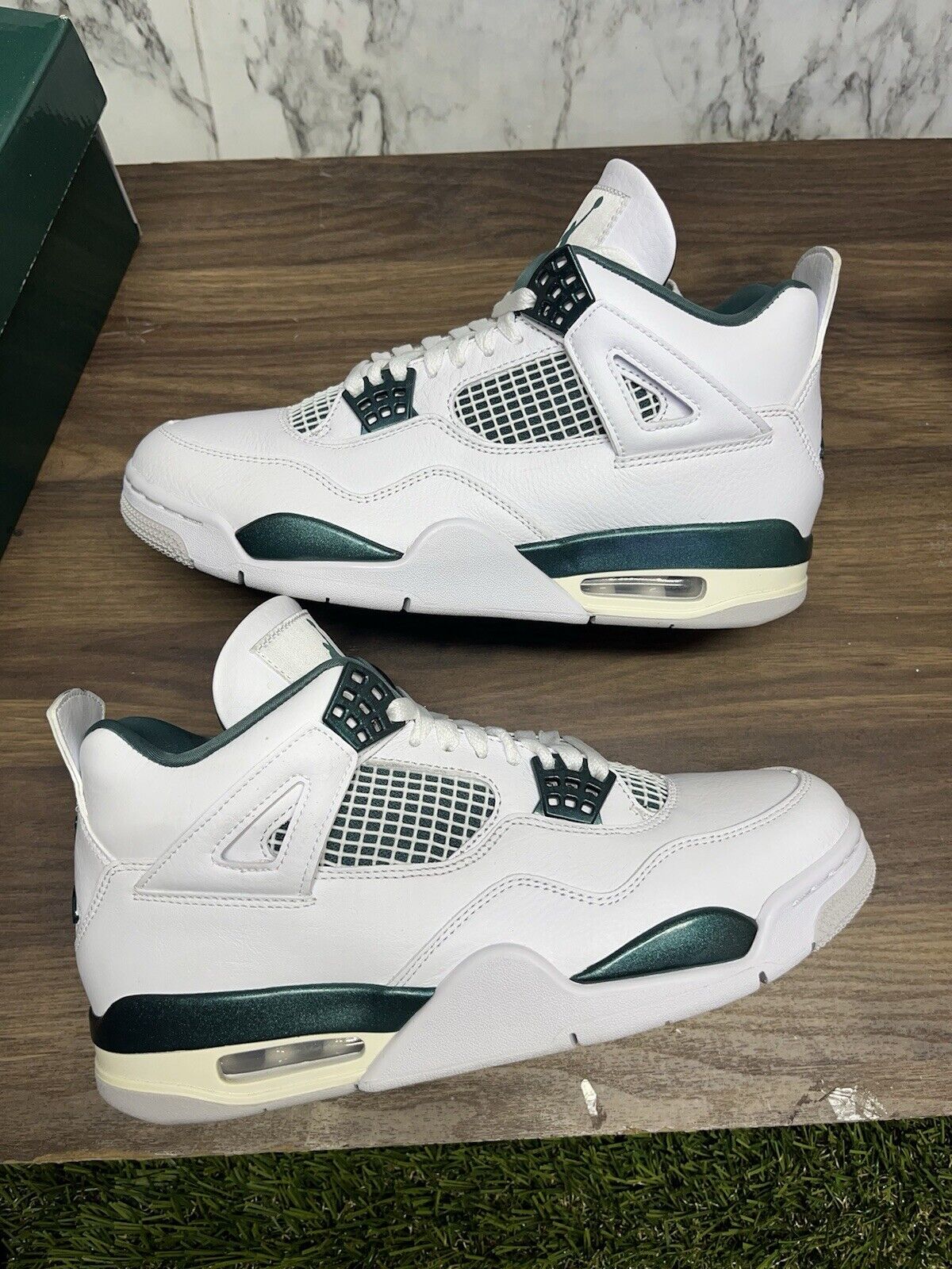 Nike Air Jordan 4 Retro Oxidized Green Size 8 FQ8138-103 *451