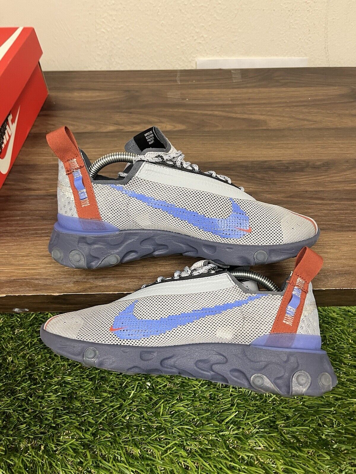 Size 8  - Nike React WR ISPA Wolf Grey