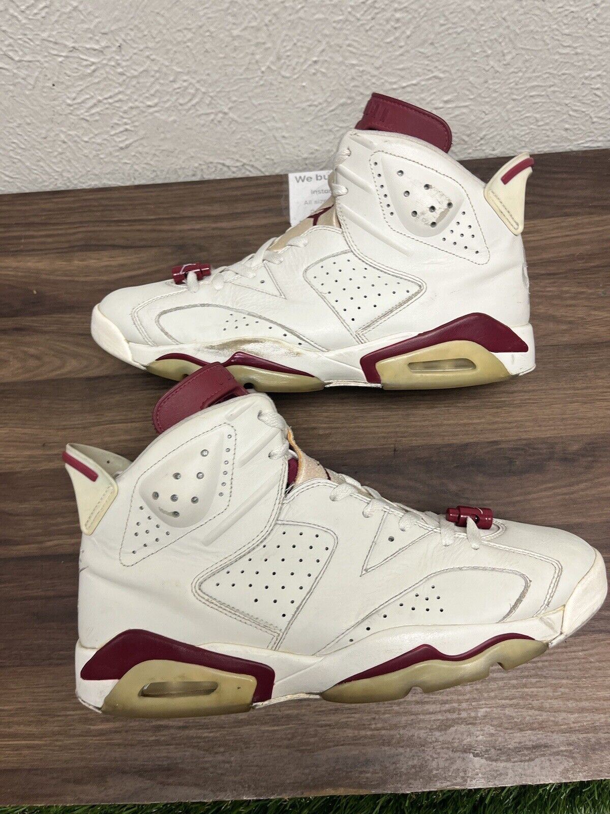 Size 11 - Jordan 6 Retro Maroon 2015