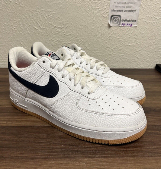 Size 8.5 - Nike Air Force 1 Low Obsidian Gum