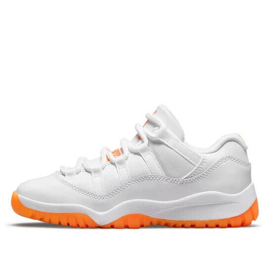 Nike Air Jordan 11 Retro Low (PS) White/Citrus Sz 12c NEW  DJ4328-139