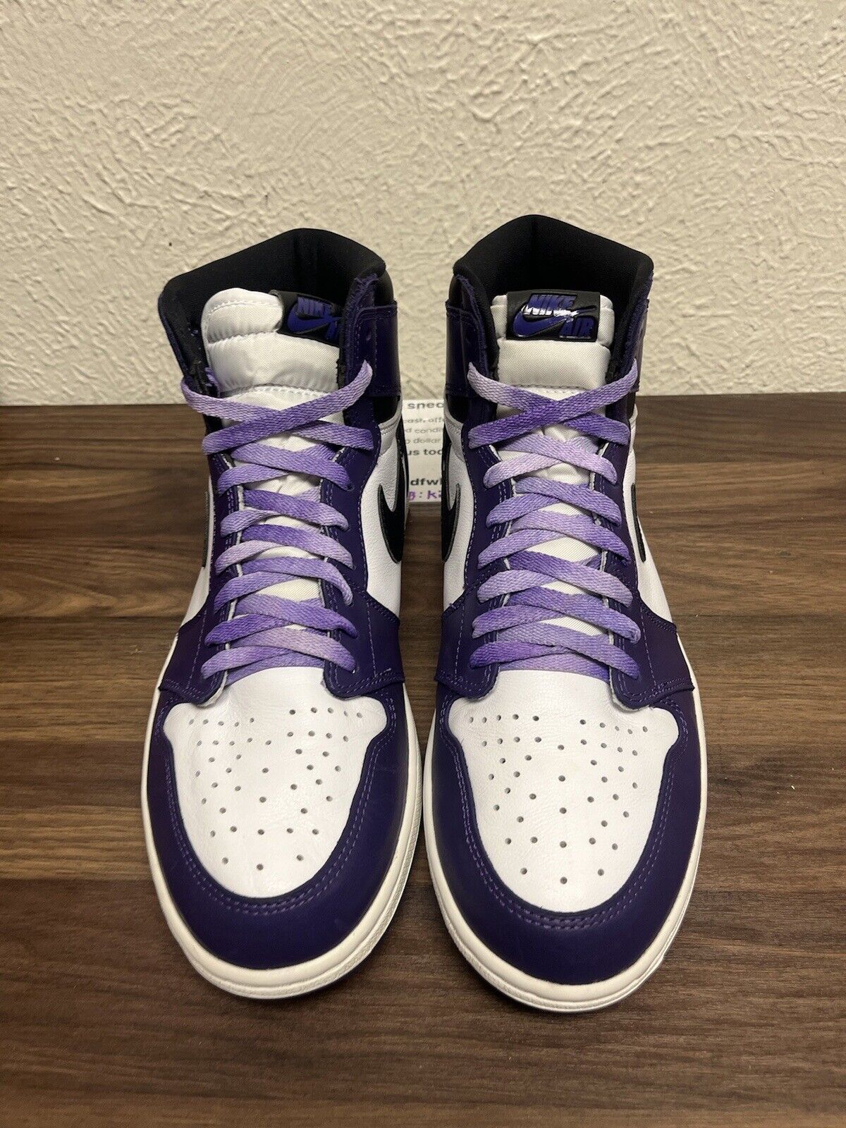 Size 11 - Jordan 1 Retro OG High Court Purple 2.0 - Gently Worn